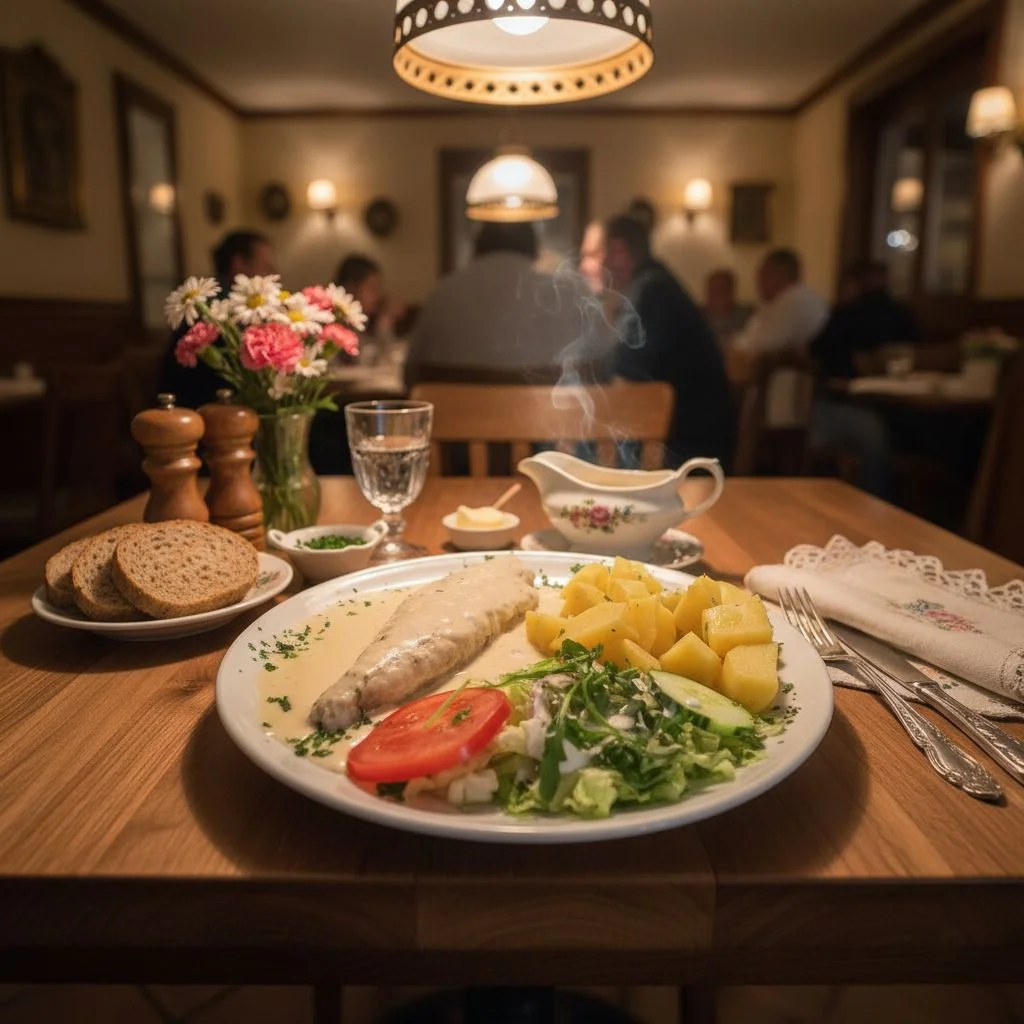 Frische Fischgerichte